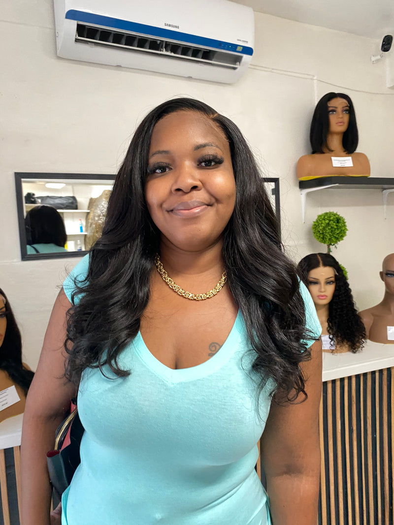 JARA - Raw Cambodian Wavy Custom Made 5x5 HD Lace Closure wig