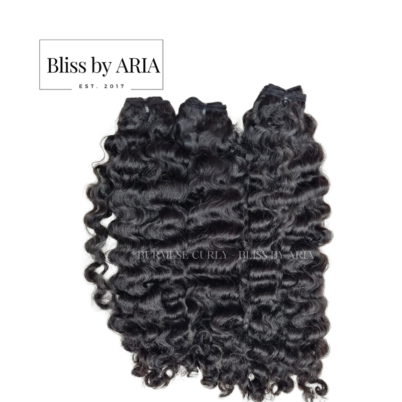 Burmese Curly Raw Hair Bundle