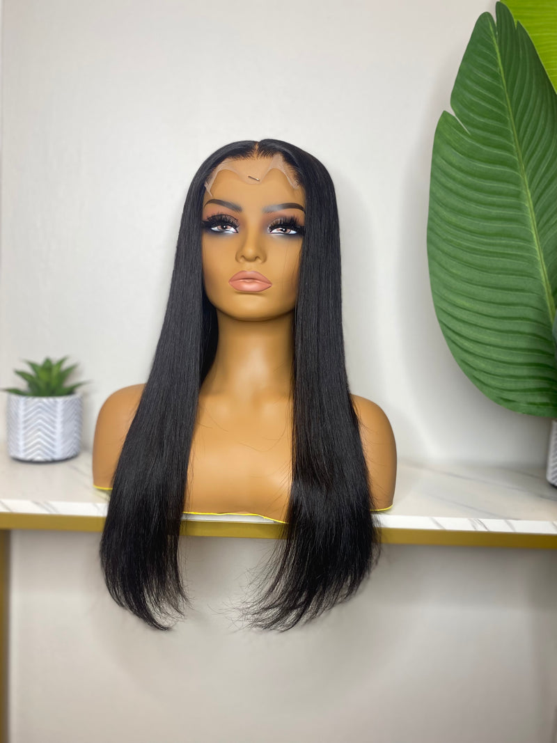 SOPHEA - Raw Cambodian Straight Custom Made 5x5 HD Lace Closure wig