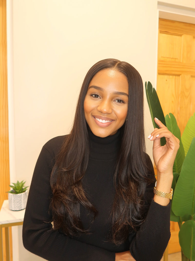 SOPHEA - Raw Cambodian Straight Custom Made 5x5 HD Lace Closure wig