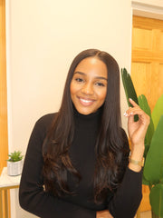 SOPHEA - Raw Cambodian Straight Custom Made 5x5 HD Lace Closure wig