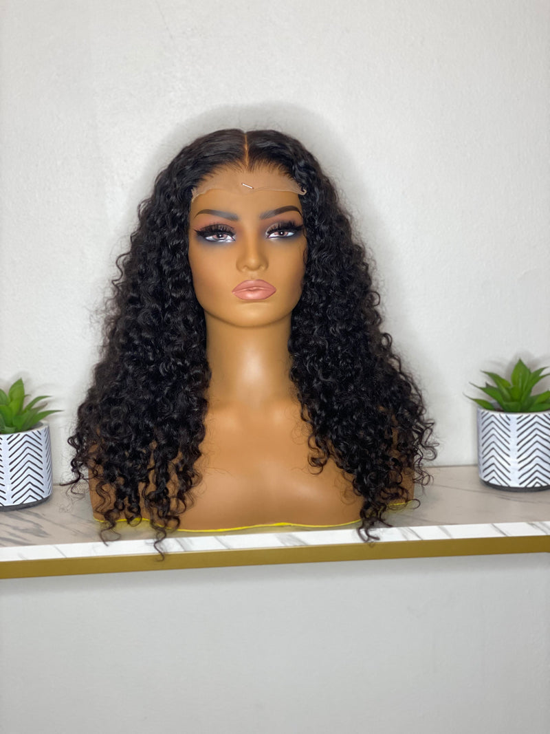 VANNA - Raw Burmese Curly Custom Made 5x5 HD Lace Closure wig