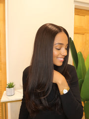SOPHEA - Raw Cambodian Straight Custom Made 5x5 HD Lace Closure wig