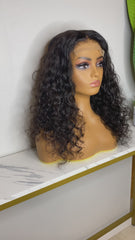 ROSE - Raw Indian Curly Custom Made 5x5 HD Lace Closure wig