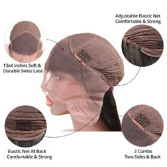 Straight Lace Frontal Bob Wig 150% Density  (Pre-Made)