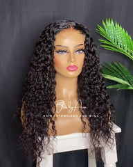 NICOLE - Deep Curly lace Closure Wig (Custom-Made)