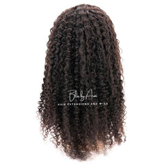 Glueless Kinky Curly Lace Closure Wig