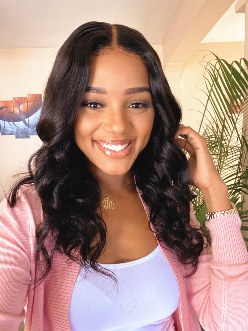 Glueless Body Wave Lace Closure Wig