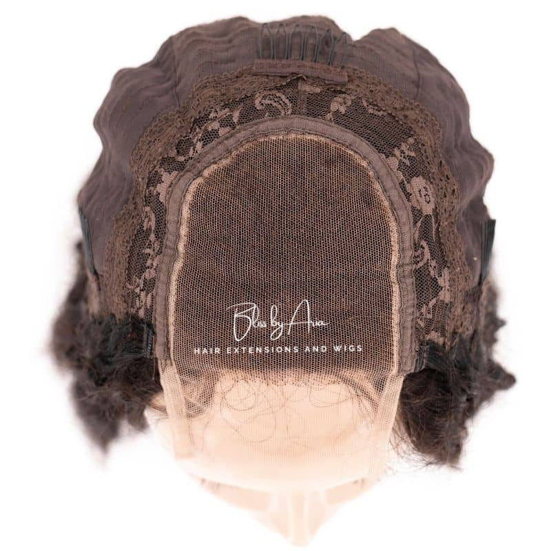 Glueless Kinky Curly Lace Closure Wig
