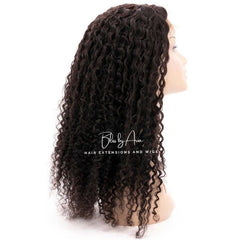 Glueless Kinky Curly Lace Closure Wig
