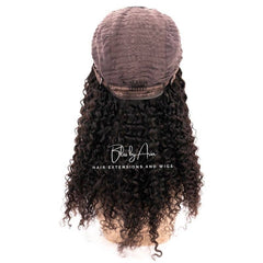 Glueless Kinky Curly Lace Closure Wig
