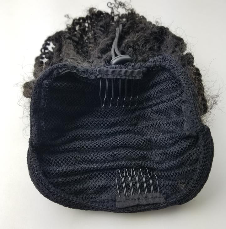 3C/4A Kinky Curly Drawstring Ponytail