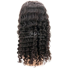 Deep Wave HD Lace Closure Premade Wig