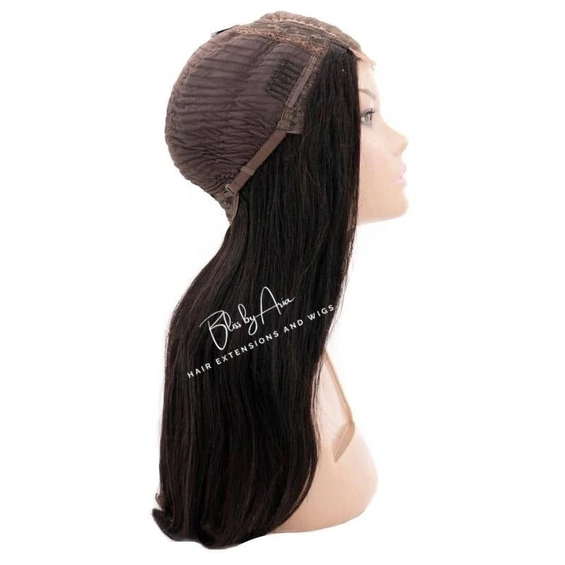 Glueless Straight Lace Closure Wig