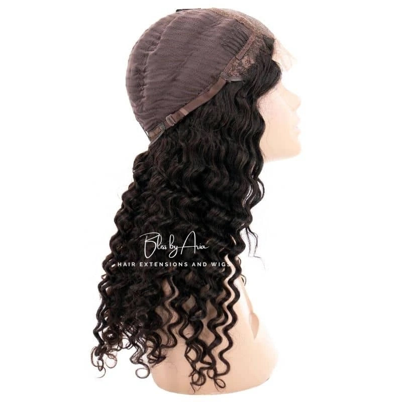 Deep Wave HD Lace Closure Premade Wig