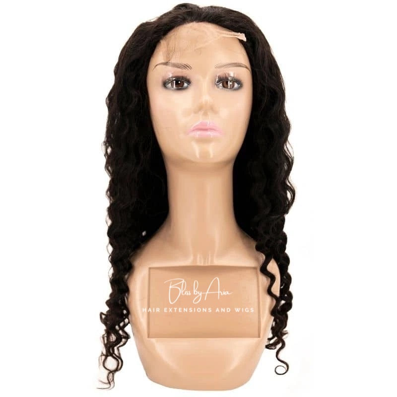 Deep Wave HD Lace Closure Premade Wig