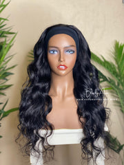 Kristine (Body Wave) Headband Wig