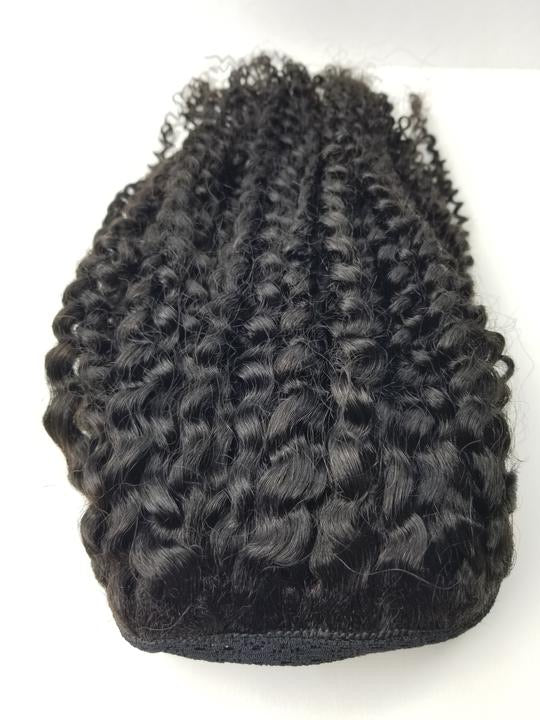 3C/4A Kinky Curly Drawstring Ponytail