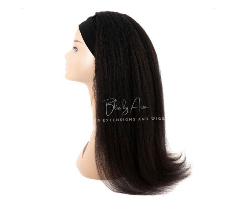 KELLI (Kinky Straight) Headband Wig