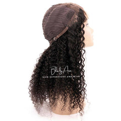 Glueless Kinky Curly Lace Closure Wig