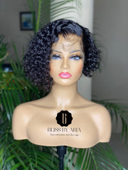 KIKA - Deep Wave lace Frontal Pixie cut Bob Wig (Custom-Made)